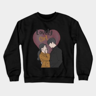 Lovely Girl Crewneck Sweatshirt